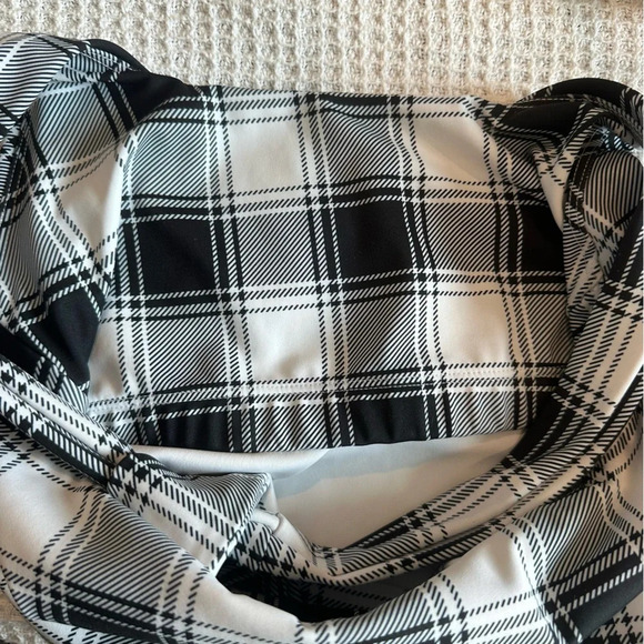 EleVen by Venus Williams Women's One More Time Cropped Tank Top size small plaid - Picture 11 of 12